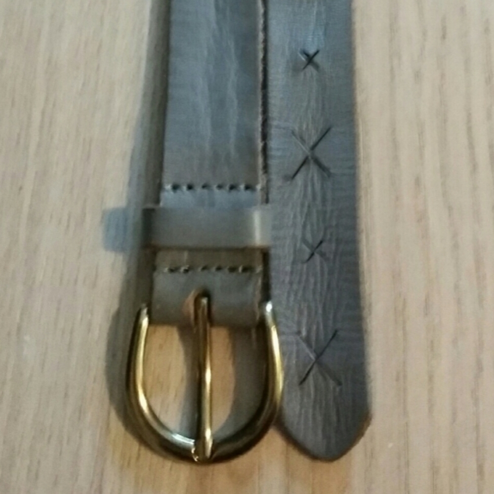 LOFT Belt Sage Khaki Color Size XS 0.5 inch